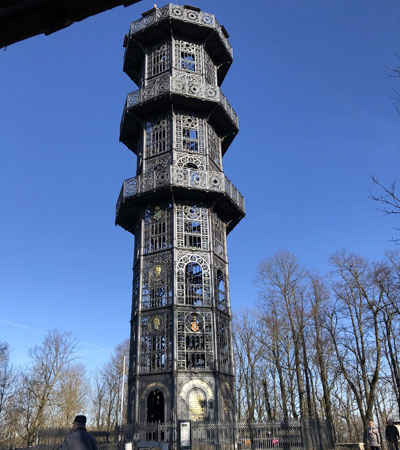 Gusseiserner Turm auf dem Löbauer Berg